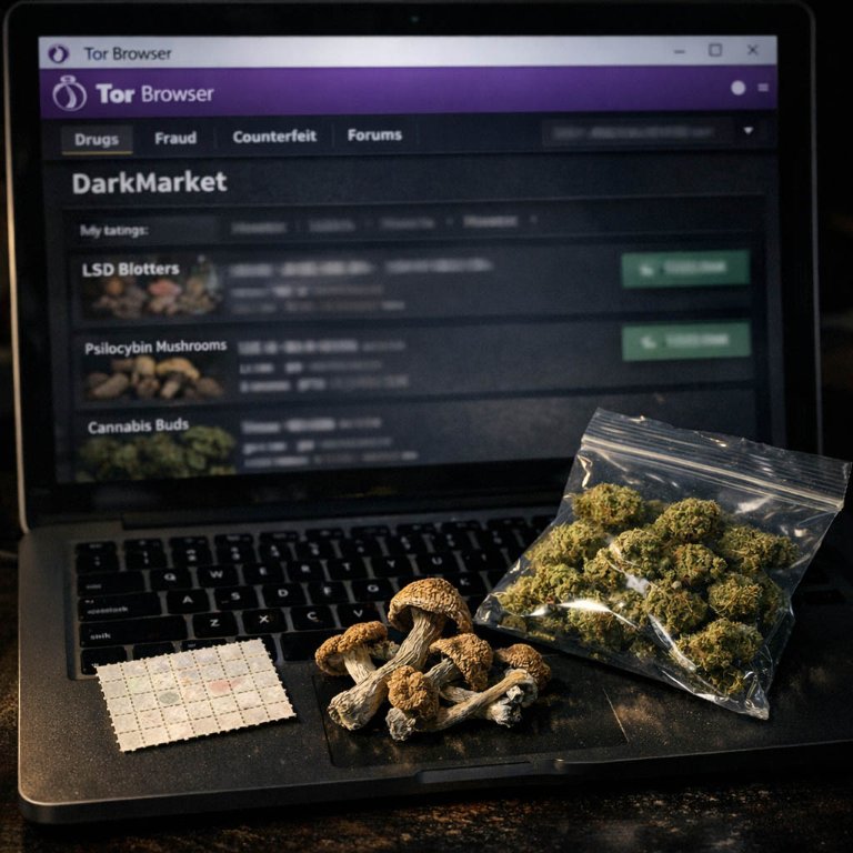 darknet drug links